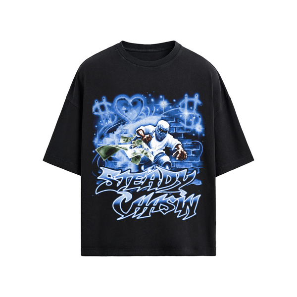 Steady chasin Oversized T-shirt