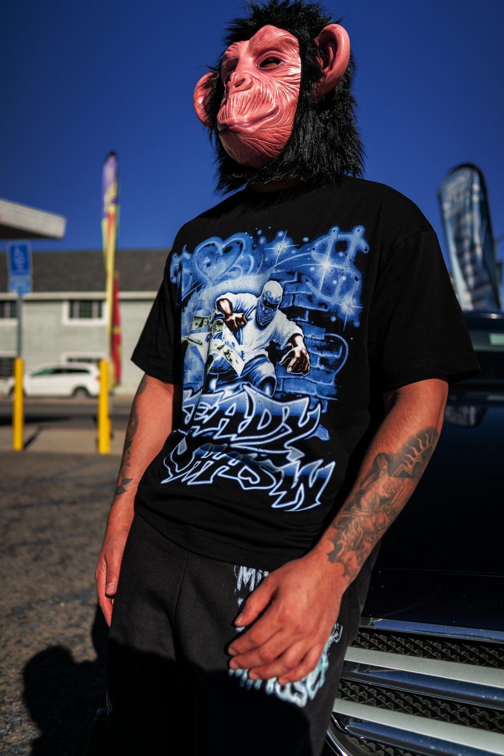 Steady chasin Oversized T-shirt