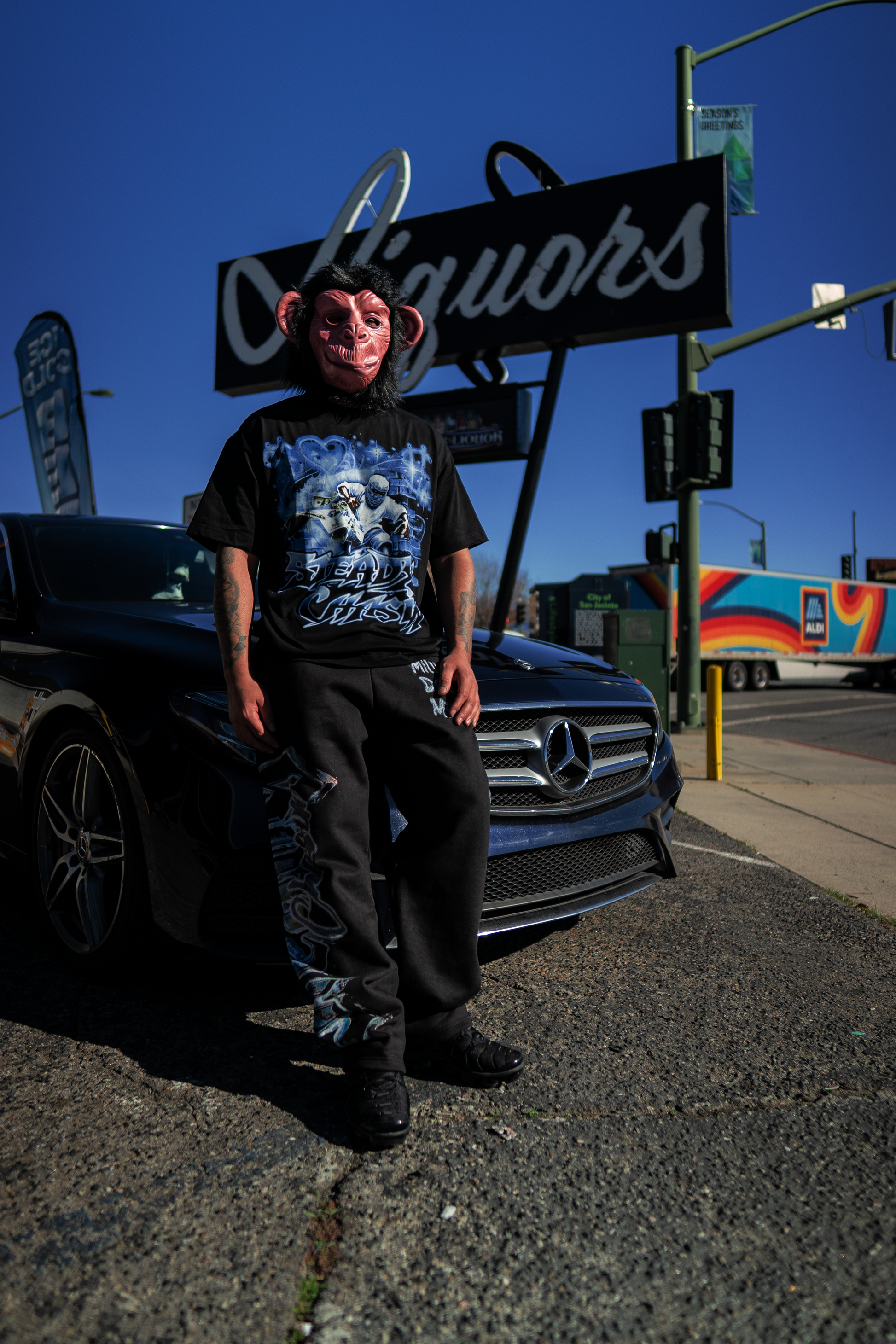 Steady chasin Oversized T-shirt